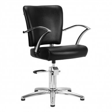 Friseurstuhl GABBIANO PROFESSIONAL HAIRDRESSING CHAIR DALLAS BRUSSELS BLACK