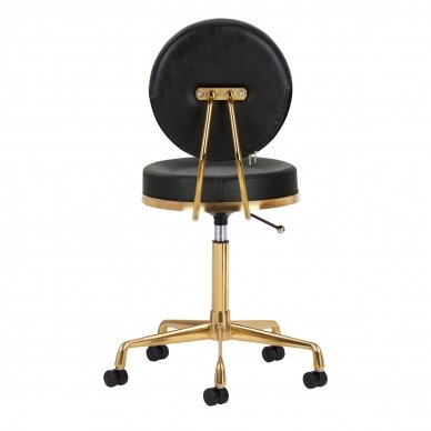 Kosmetologi jakkara COSMETIC CHAIR ELITE BLACK 2