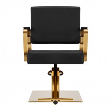 Kirpyklos kėdė GABBIANO PROFESSIONAL HAIRDRESSING CHAIR AVILA GOLD BLACK 2