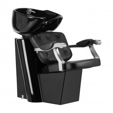 Hairdressing salon sink Gabbiano Lyon Black