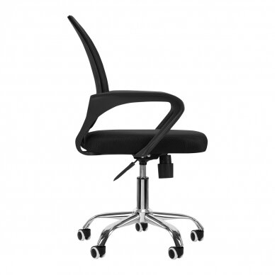 Krzesło biurowe na kółkach  RECEPTION CHAIR ETA BLACK 1