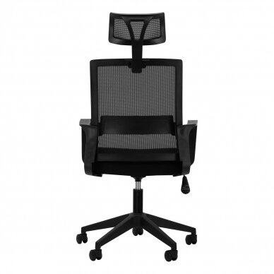 Office chair on wheels RECEPTION CHAIR ETNA PLUS BLACK 3