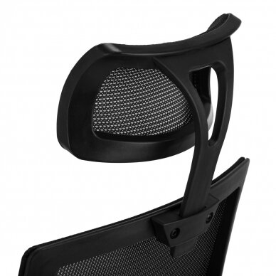 Biroja krēsls uz riteņiem RECEPTION CHAIR ETNA PLUS BLACK 4