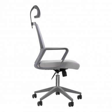 Office chair on wheels RECEPTION CHAIR ETNA PLUS WHITE GREY 1