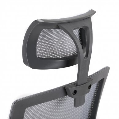 Biroja krēsls uz riteņiem RECEPTION CHAIR ETNA PLUS WHITE GREY 4