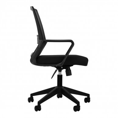 Biroja krēsls uz riteņiem RECEPTION CHAIR ETNA BLACK 1