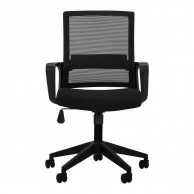 Office chair on wheels RECEPTION CHAIR ETNA BLACK 2