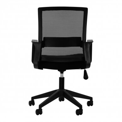 Biroja krēsls uz riteņiem RECEPTION CHAIR ETNA BLACK 3