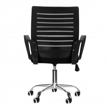 Biroja krēsls uz riteņiem RECEPTION CHAIR SIGMA BLACK 3