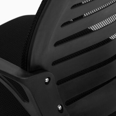 Офисный стул на колесиках RECEPTION CHAIR SIGMA BLACK 4