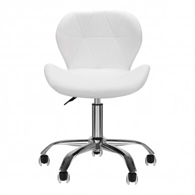 Beautician stool QS-06 WHITE 3