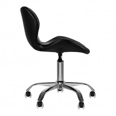 Beautician stool QS-06 Black 1