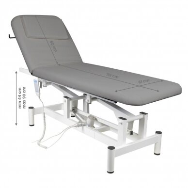 Electric massage table ELECTRIC BED 1 MOTOR GREY 6