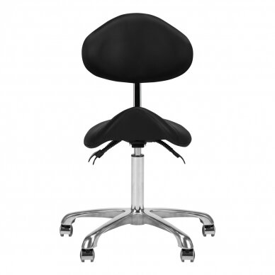 Beautician stool Giovanni 1004 Black 2