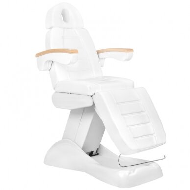 Cosmetology chair ELECTRIC 3 MOTORS LUX HEATING WHITE