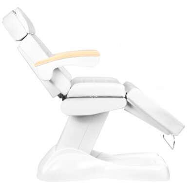 Cosmetology chair ELECTRIC 3 MOTORS LUX HEATING WHITE 6