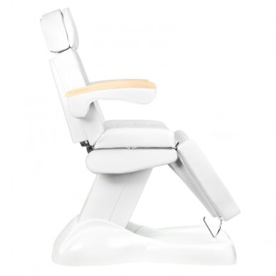 Cosmetology chair ELECTRIC 3 MOTORS LUX HEATING WHITE 7