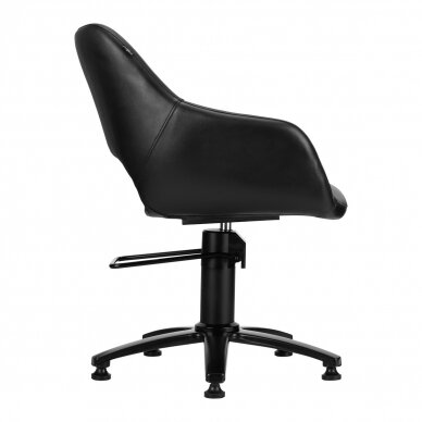 Frizieru krēsls GABBIANO PROFESSIONAL HAIRDRESSING CHAIR LIMA BLACK 1