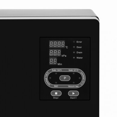 Sterilisator Autoklav LAFOMED Standard Line LFSS12AA 12L, 1,95kw Class B (medical) BLACK 3