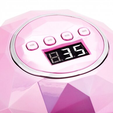 Kynsilamppu UV LED Shiny 86W Pink 5