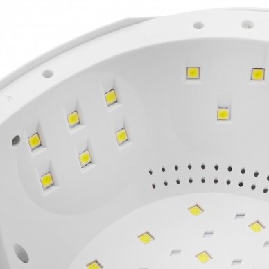 Nagų lempa UV LED Praktik 168W White 6