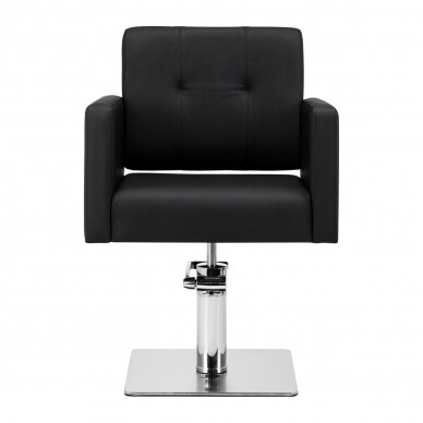 Kirpyklos kėdė GABBIANO PROFESSIONAL HAIRDRESSING CHAIR BERGAMO Black 1