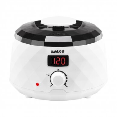 Wax warmer with display iWAX DIAMOND 400ml, WHITE