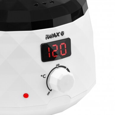 Wax warmer with display iWAX DIAMOND 400ml, WHITE 4