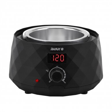 Wax warmer with display iWAX DIAMOND 400ml, BLACK 1