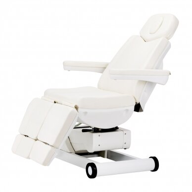 Cosmetology chair electric swivel Azzurro 873 Pedi White 1