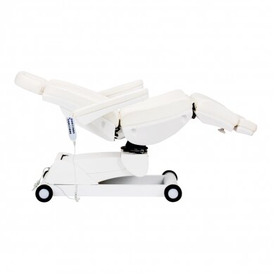 Cosmetology chair electric swivel Azzurro 873 Pedi White 5