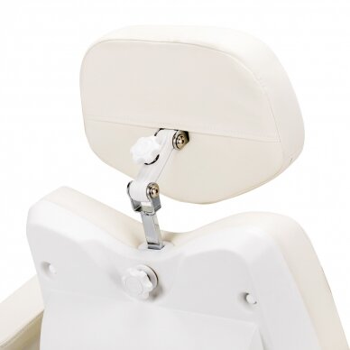 Cosmetology chair electric swivel Azzurro 873 Pedi White 11