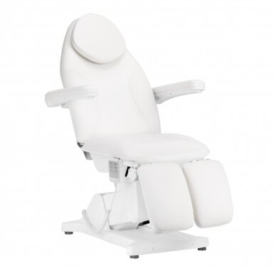 Cosmetology chair Sillon Basic Electric 3 Motors Professional Pedi White