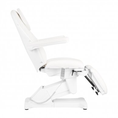 Cosmetology chair Sillon Basic Electric 3 Motors Professional Pedi White 2