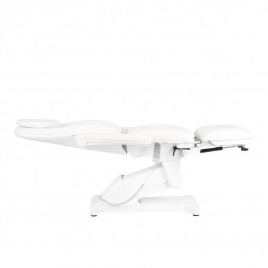 Cosmetology chair Sillon Basic Electric 3 Motors Professional Pedi White 4