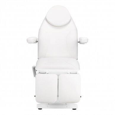 Cosmetology chair Sillon Basic Electric 3 Motors Professional Pedi White 7