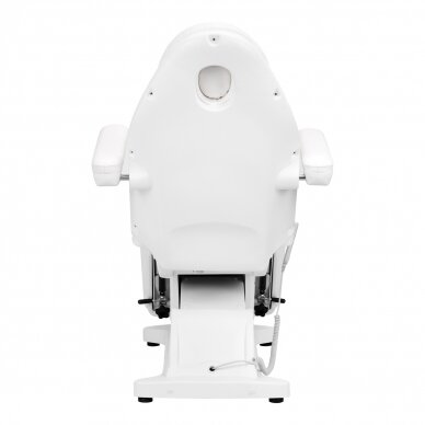 Kosmetologinis krėslas Sillon Basic Electric 3 Motors Professional Pedi White 8