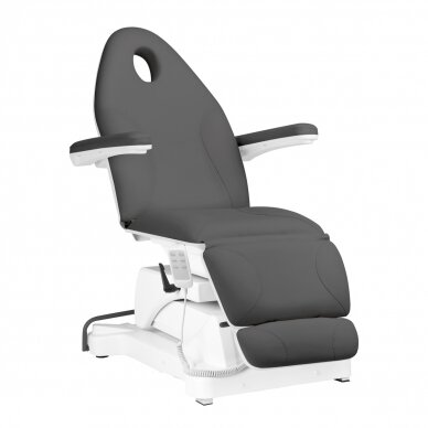 Cosmetology chair Sillon Basic Electric 3 Motors Professional Grey 1