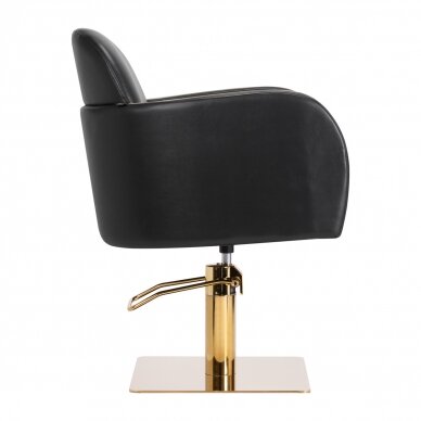 Парикмахерское кресло GABBIANO PROFESSIONAL HAIRDRESSING CHAIR MALAGA GOLD BLACK 2