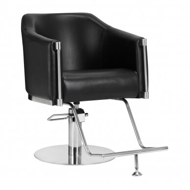 Hairdressing chair Gabbiano Professional Hairdressing Chair Burgos Black