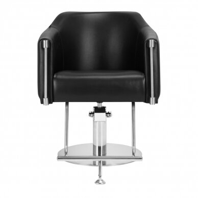 Frizieru krēsls Gabbiano Professional Hairdressing Chair Burgos Black 1