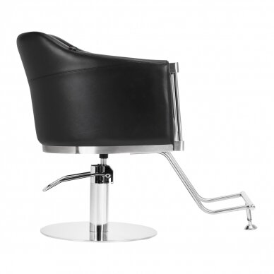 Парикмахерское кресло Gabbiano Professional Hairdressing Chair Burgos Black 2