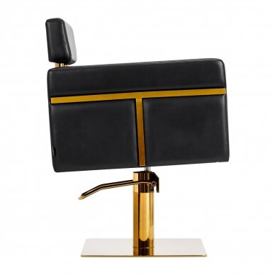 Парикмахерское кресло GABBIANO PROFESSIONAL HAIRDRESSING CHAIR TOLEDO GOLD BLACK 2