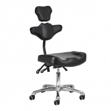 Beautician stool TATTOO PRO INK 973 BLACK