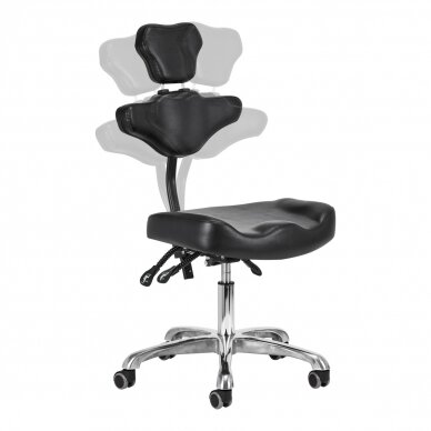 Beautician stool TATTOO PRO INK 973 BLACK 2