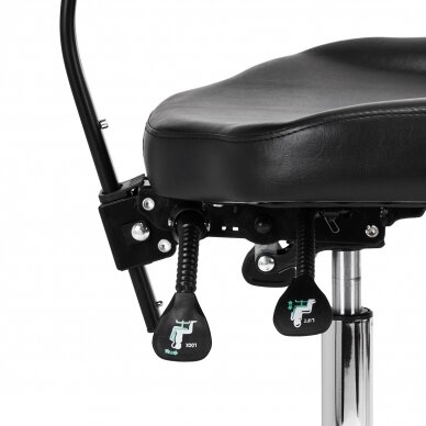 Beautician stool TATTOO PRO INK 973 BLACK 9