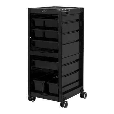 Hairdressing trolley GABBIANO HAIRDRESSER HELPER 68B BLACK 2