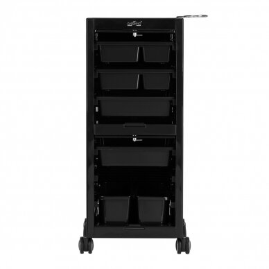 Hairdressing trolley GABBIANO HAIRDRESSER HELPER 68C BLACK 5