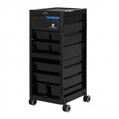 Hairdressing trolley with integrated UV steriliser GABIANNO 68 Black 2