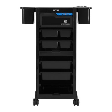 Kirpyklos vežimėlis su integruotu UV sterilizatoriumi GABIANNO 68 Black 3